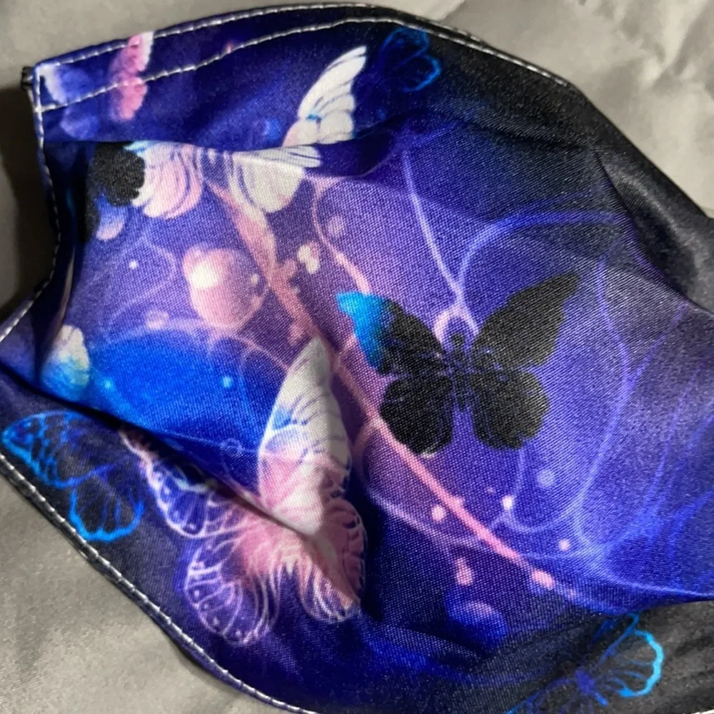 New butterfly face mask